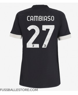 Günstige Juventus Andrea Cambiaso #27 3rd trikot Damen 2023-24 Kurzarm